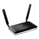 D-Link DWR-921 router inalámbrico Ethernet rápido 4G en colores negro y blanco. SKU: DWR-921