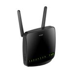 Imagen del router inalámbrico D-Link DWR-953 con Gigabit Ethernet, doble banda (2,4 GHz / 5 GHz), color negro. SKU DWR-953