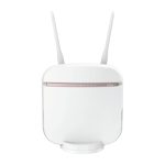 Imagen del D-Link DWR-978/E, un router inalámbrico Gigabit Ethernet de doble banda (2,4 GHz / 5 GHz), compatible con 5G y de color blanco. SKU: DWR-978/E