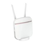 Imagen del D-Link DWR-978/E, un router inalámbrico Gigabit Ethernet de doble banda (2,4 GHz / 5 GHz), compatible con 5G y de color blanco. SKU: DWR-978/E