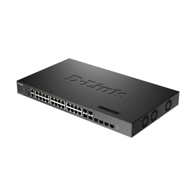 D-Link DXS-3410-32XY switch Gestionado L3 Fast Ethernet (10/100) Negro 3 D-Link DXS-3410-32XY instalado