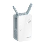 Ampliador de red D-Link E15/E en color blanco con velocidades de transmisión de 10, 100 y 1000 Mbit/s. SKU: E15/E