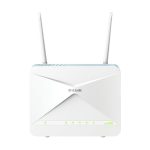 D-Link AX1500 4G Smart Router, router inalámbrico Gigabit Ethernet de doble banda (2,4 GHz / 5 GHz) en colores azul y blanco, SKU G415