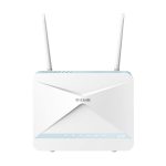 Router inalámbrico D-Link EAGLE PRO AI con 4G, banda única de 2,4 GHz, Gigabit Ethernet, en color blanco. SKU: G416/E