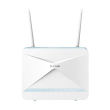 Imagen del router inalámbrico D-Link G416/EE, con conexión Gigabit Ethernet, banda única de 2,4 GHz en color blanco, SKU G416/EE