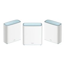 Router Wi-Fi 6 D-Link EAGLE PRO AI AX3200 con doble banda 2,4 GHz y 5 GHz en color blanco, SKU M32-3