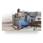 D-Link R15 router blanco con características Gigabit Ethernet y doble banda 2,4 GHz / 5 GHz. SKU: R15.