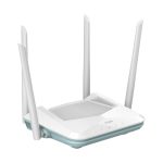 D-Link R15 router blanco con características Gigabit Ethernet y doble banda 2,4 GHz / 5 GHz. SKU: R15.