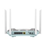 Router inalámbrico D-Link R32 de doble banda con frecuencias de 2,4 GHz y 5 GHz en color blanco, SKU R32/E
