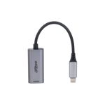 Imagen del cable Dahua Technology TC31H que conecta dispositivos USB Tipo C a HDMI Estándar, color gris, SKU TC31H