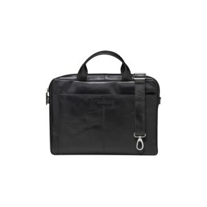 Maletín negro Dbramante1928 Amalienborg para portátiles de 15 pulgadas, cómodo y elegante. SKU: BG15GTBL1489