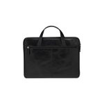 Maletín negro de piel para portátiles de hasta 15 pulgadas, modelo Silkeborg de nrdbramante1928. SKU BG15GTBL1505