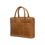 Maletín bronceado para portátil de 16 pulgadas de dbramante1928 con SKU BG16GT001496, ideal para uso profesional y ejecutivo