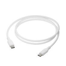 Cable USB a USB C de 1,2 metros en color blanco con SKU CB12CCWH7089