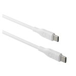 Cable USB a USB C de 1,2 metros en color blanco con SKU CB12CCWH7089