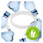 Cable con conector Lightning de Nedbramante1928, 1.2 metros de longitud y color blanco. SKU CB12CLWH7085