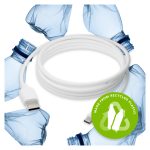 Cable USB de nedbramante1928, 2,5 metros, USB 2.0 de Tipo A a Tipo C, color blanco. SKU: CB25ACWH7090