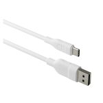 Cable USB de nedbramante1928, 2,5 metros, USB 2.0 de Tipo A a Tipo C, color blanco. SKU: CB25ACWH7090