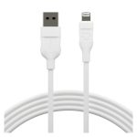 Cable nedbramante1928 con conector Lightning, longitud de 2,5 metros, color blanco, SKU: CB25ALWH7086
