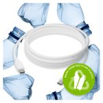 Cable USB NaneDramante1928 modelo CB25CCWH7091, USB 2.0, longitud de 2.5 metros, conector USB C en color blanco