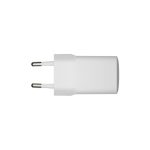 Cargador universal blanco para dispositivos móviles Nedbramante1928, corriente alterna, modelo CH18EUWH7095. Ideal para uso en interiores.