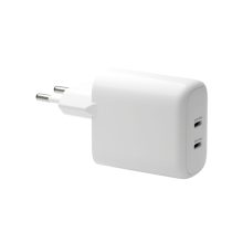 Imagen del cargador namedbramante1928 CH20EUWH7122 para dispositivo móvil blanco con carga rápida y corriente alterna