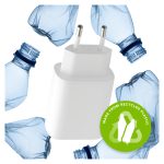 Imagen del cargador namedbramante1928 CH20EUWH7122 para dispositivo móvil blanco con carga rápida y corriente alterna