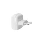 Cargador blanco de dispositivo móvil Namedbramante1928 con puerto USB y capacidad de carga rápida - SKU CH25EUWH7129