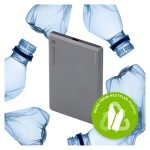 batería externa endbramante1928 CP05SLBL7177 de 5000 mAh con cargador inalámbrico en color gris, SKU CP05SLBL7177