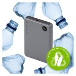 Imagen de la batería externa Dbramante1928 modelo CP10SLBL7178 con capacidad de 10000 mAh y cargador inalámbrico en color gris