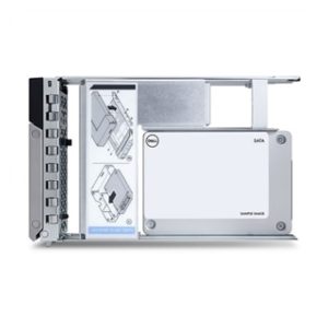 Imagen del disco duro DELL 345-BDFT, una unidad de estado sólido con capacidad de 1.92 TB y tamaño de 2.5 pulgadas, compatible con Serial ATA III