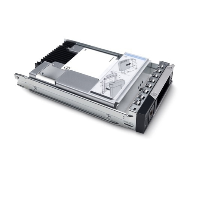 DELL SSD 960 GB 2.5'' SATA III - Rápido y Confiable Unidad de estado sólido DELL modelo 345-BEGN de 960 GB, tamaño de 2.5 pulgadas y con interfaz Serial ATA III.
