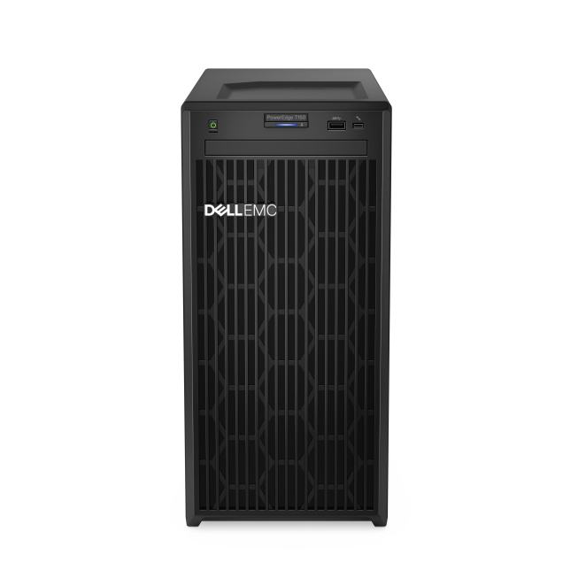DELL PowerEdge T150 servidor 2 TB Bastidor (4U) Intel Xeon E E-2314 2,8 GHz 16 GB DDR4-SDRAM 300 W 3 Dell PowerEdge T150 Servidor 2 TB gestión remota
