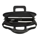 Maletín negro para portátil de 14 pulgadas DELL, modelo 460-BBUL, ideal para transportar su equipo de manera segura y cómoda.
