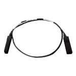 Imagen del DELL cable de fibra óptica e InfiniBand con 1 metro de longitud en color negro. SKU: 470-11429