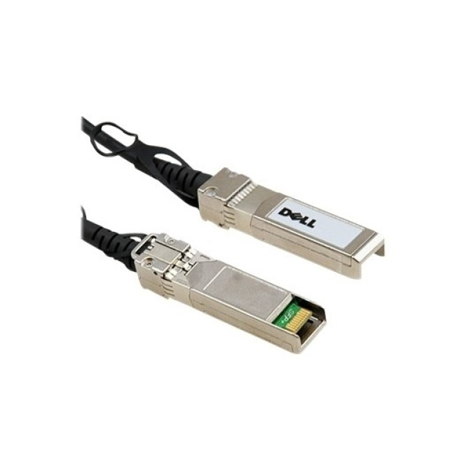 Dell Cable de Fibra Óptica QSFP+ 40GBE 3m Negro Cable de fibra óptica Dell Wyse QSFP+ 40GBE de 3 metros, negro, SKU 470-13551, ideal para centros de datos e InfiniBand.