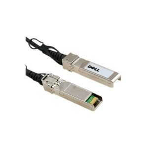 DELL cable de fibra óptica de 3 metros con conectores QSFP+, modelo 470-AAWN, en color negro