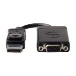 Adaptador DELL de DisplayPort a VGA, modelo 470-ABEL, para conectar dispositivos con salida DisplayPort a monitores con entrada VGA