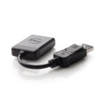 Adaptador DELL de DisplayPort a VGA, modelo 470-ABEL, para conectar dispositivos con salida DisplayPort a monitores con entrada VGA