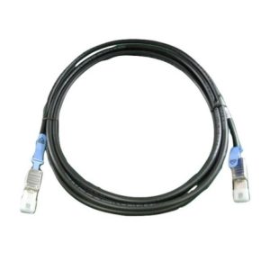 Cable SCSI negro interno marca Dell, modelo 470-ABFC, ideal para conexiones rápidas y eficientes en sistemas internos.