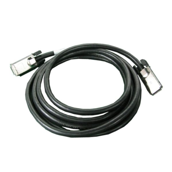 DELL cable de fibra óptica e InfiniBand, longitud de 0,5 metros, color negro, SKU 470-ABHB