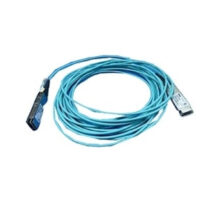 Cable DELL de fibra óptica e InfiniBand de 7 metros, tipo QSFP28 DAC, color aguamarina. SKU 470-ABPI