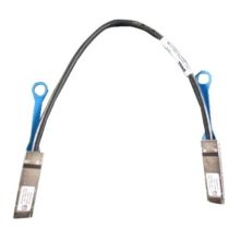 Cable de fibra óptica e InfiniBand DELL de 0,5 metros, compatible con QSFP28 en color negro, SKU 470-ABPW
