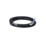 Imagen del Cable DELL 470-ABPY de fibra óptica e InfiniBand, 1 metro, QSFP28, color negro.
