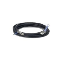 Imagen del Cable DELL 470-ABPY de fibra óptica e InfiniBand, 1 metro, QSFP28, color negro.