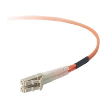 Cable de fibra óptica e InfiniBand DELL W9M3K de 3 metros, con conectores LC en color naranja, SKU 470-ACMO