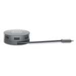 Adaptador multipuerto DELL USB-C 6 en 1, compacto y versátil, modelo DA305 (DELLDA305Z)