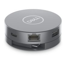 Adaptador multipuerto DELL USB-C 6 en 1, compacto y versátil, modelo DA305 (DELLDA305Z)