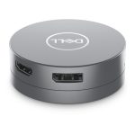 Adaptador multipuerto DELL USB-C 6 en 1, compacto y versátil, modelo DA305 (DELLDA305Z)