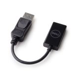 Adaptador de vídeo DELL DANAUBC087 con conector DisplayPort a HDMI, longitud 0,2 metros, color negro. SKU 492-BBXU